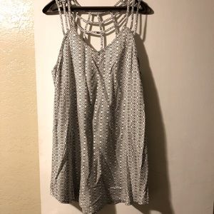 New black and white sun dress